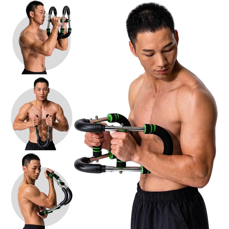 Ejercitador de Brazos Profesional - Entrenador de Fuerza Ajustable