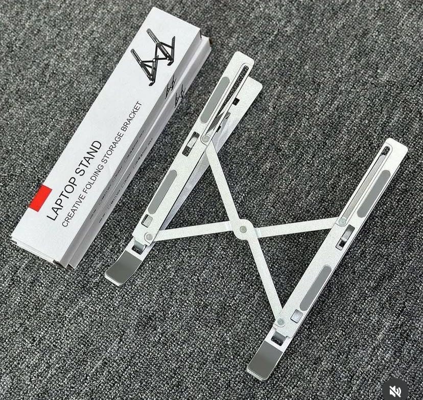 Soporte para Laptop de Aluminio - Ergonómico y Ajustable