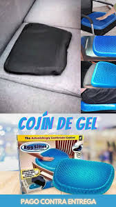 Cojín de Gel Ortopédico para Silla - Cómodo y Transpirable