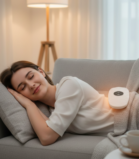Masajeador Abdominal Eléctrico Recargable con Faja Ajustable – Tonificador Muscular Inteligente